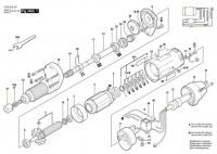 Bosch 0 602 226 211 ---- Hf Straight Grinder Spare Parts